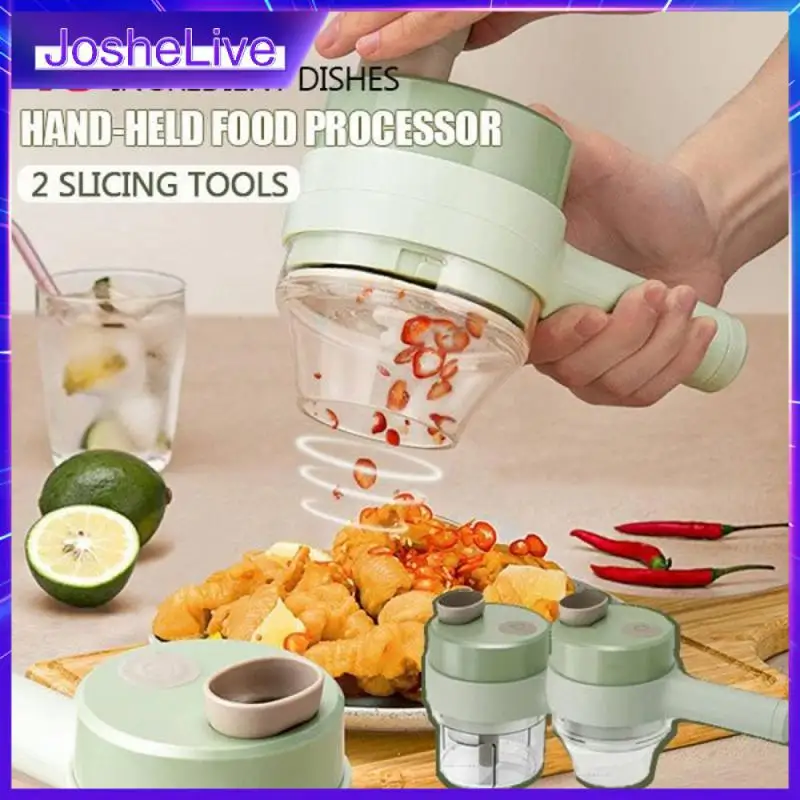 Convenient Handheld Cooking Machine 4 In 1 Mini Food Chopper Electric Portable Handheld Electric Vegetable Cutter Set Handheld
Convenient Handheld Cooking Machine 4 In 1 Mini Food Chopper Electric Portable Handheld Electric Vegetable Cutter Set Handheld