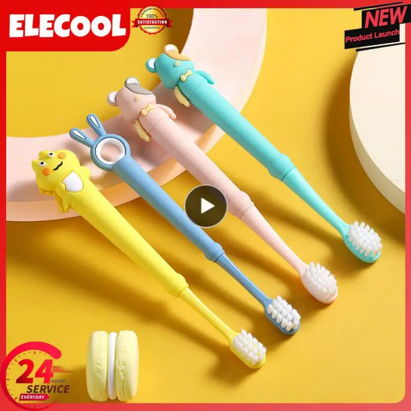 Cartoon Cute Children's Toothbrush Soft Bristle Cleaning Whitening Teeth Portable Travel Tooth Brushes Kids Oral Hygiene Care
Cartoon Cute Children's Toothbrush Soft Bristle Cleaning Whitening Teeth Portable Travel Tooth Brushes Kids Oral Hygiene Care