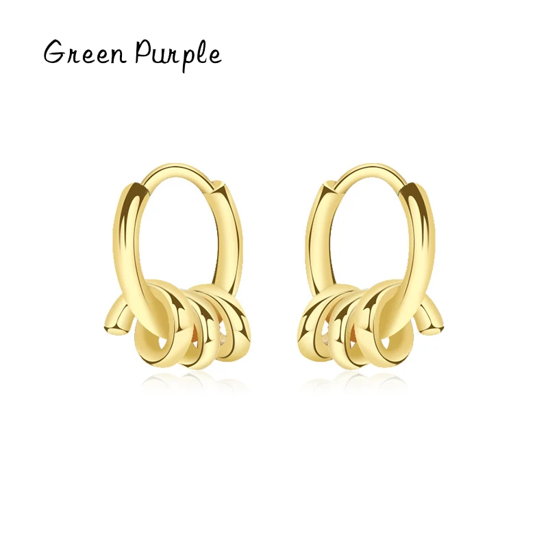 Green Purple Simple Spiral Hoop Earrings Minimalism 925 Sterling Silver Anti Allergic Earring For Women Fine Jewelry Gift CE1788
Green Purple Simple Spiral Hoop Earrings Minimalism 925 Sterling Silver Anti Allergic Earring For Women Fine Jewelry Gift CE1788