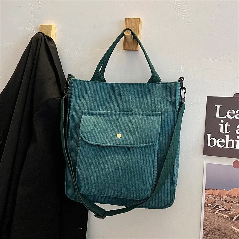 Corduroy Bag For Women 2023 Female Canvas Shoulder Tote Bag Shopper Bag Designer Handbag Autumn And Winter Girls Student Bookbag
Corduroy Bag For Women 2023 Female Canvas Shoulder Tote Bag Shopper Bag Designer Handbag Autumn And Winter Girls Student Bookbag