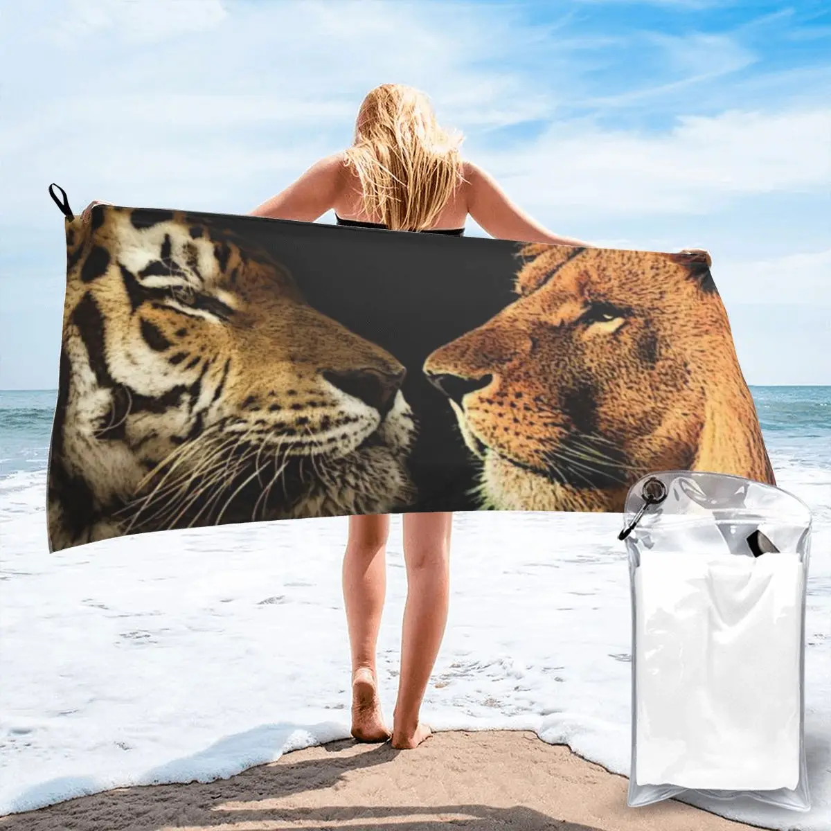 Leopard Tiger Lion Cat Polyester Cotton Towel Men's Kitchen Towel Bath Towel Children's Bathrobes Super Absorbent Quick drying
Leopard Tiger Lion Cat Polyester Cotton Towel Men's Kitchen Towel Bath Towel Children's Bathrobes Super Absorbent Quick drying