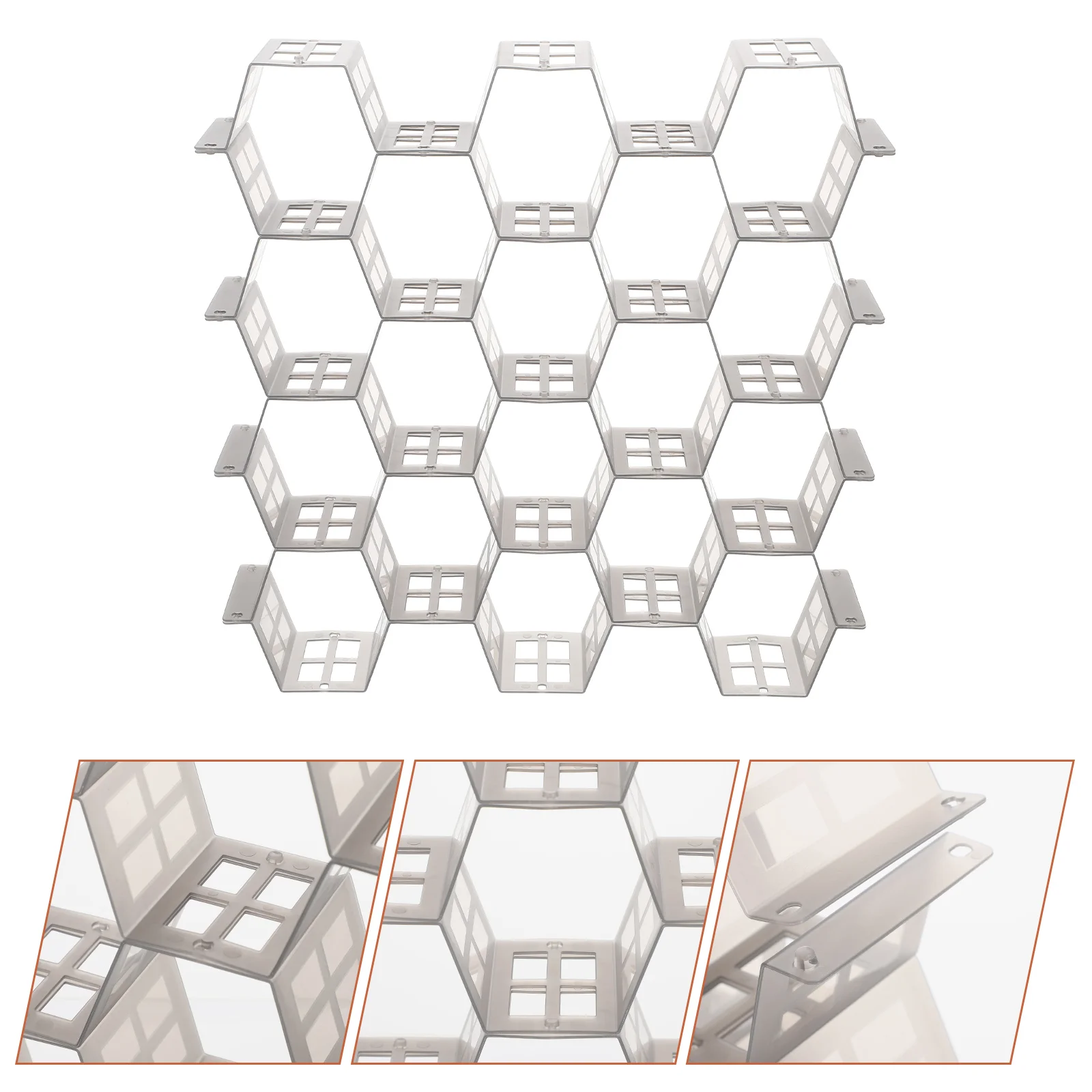 1 Set Honeycomb Drawer Organizer Partition Underwear Socks Bras Ties Divider
1 Set Honeycomb Drawer Organizer Partition Underwear Socks Bras Ties Divider