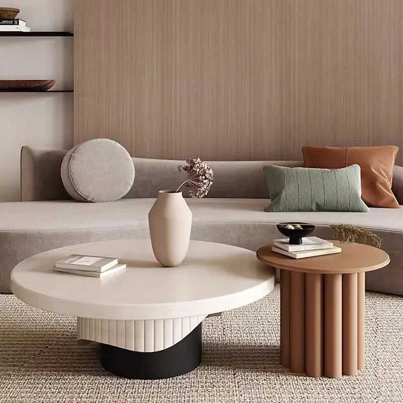Wood Modern Coffee Tables Round Living Room Luxury Nordic Coffee Tables Minimalist Design Mesa Auxiliar Salon Home Furniture
Wood Modern Coffee Tables Round Living Room Luxury Nordic Coffee Tables Minimalist Design Mesa Auxiliar Salon Home Furniture