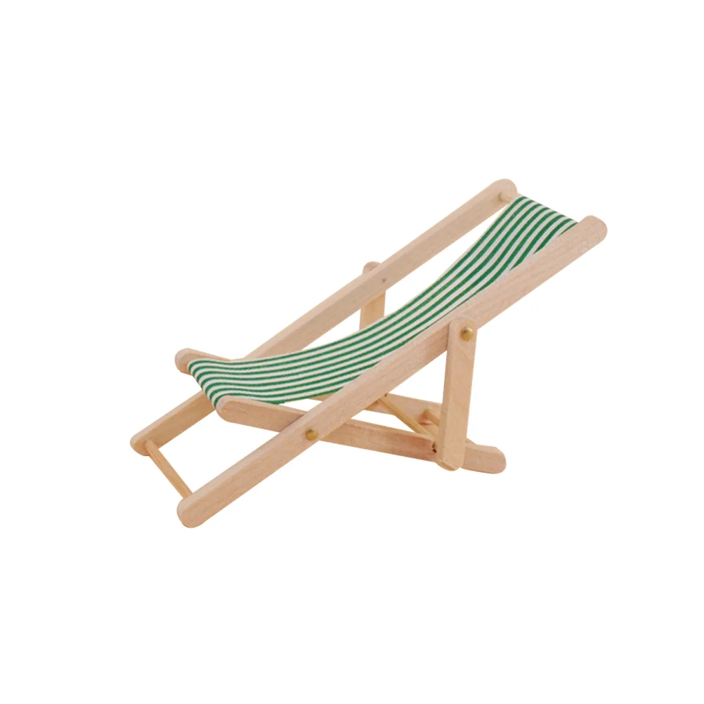 Stripe Mini Foldable Creative Chair Mini House Miniature Wooden Beach Chair for Kids Playing With (Random Color)
Stripe Mini Foldable Creative Chair Mini House Miniature Wooden Beach Chair for Kids Playing With (Random Color)