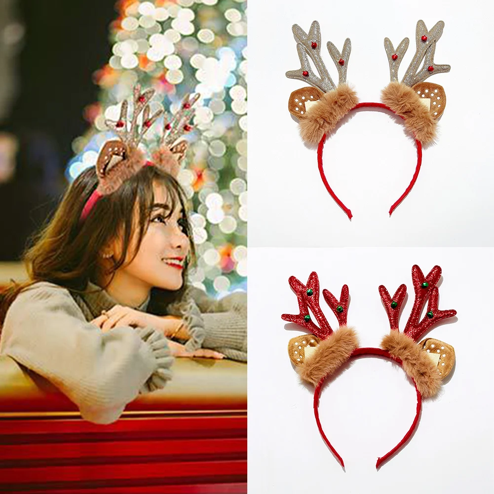 Christmas Costume Party Christmas Antlers Headband Christmas Style Hair Accessories Antler Hair Hoop Christmas Headband
Christmas Costume Party Christmas Antlers Headband Christmas Style Hair Accessories Antler Hair Hoop Christmas Headband