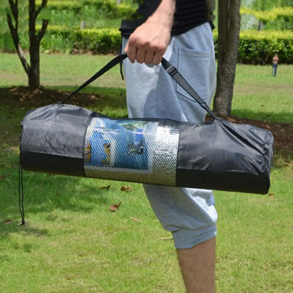 1 PCS Yoga Mat Bag Exercise Fitness Carrier Nylon Mesh Center Adjustable Strap Pilates Fitness Body Building Sports Equipment
1 PCS Yoga Mat Bag Exercise Fitness Carrier Nylon Mesh Center Adjustable Strap Pilates Fitness Body Building Sports Equipment