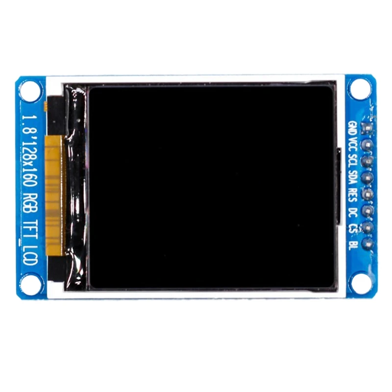 1.8 Inch LCD Display Module Full Color 128X160 RGB SPI TFT LCD Display Module ST7735S 3.3V Replace OLED Power Supply
1.8 Inch LCD Display Module Full Color 128X160 RGB SPI TFT LCD Display Module ST7735S 3.3V Replace OLED Power Supply