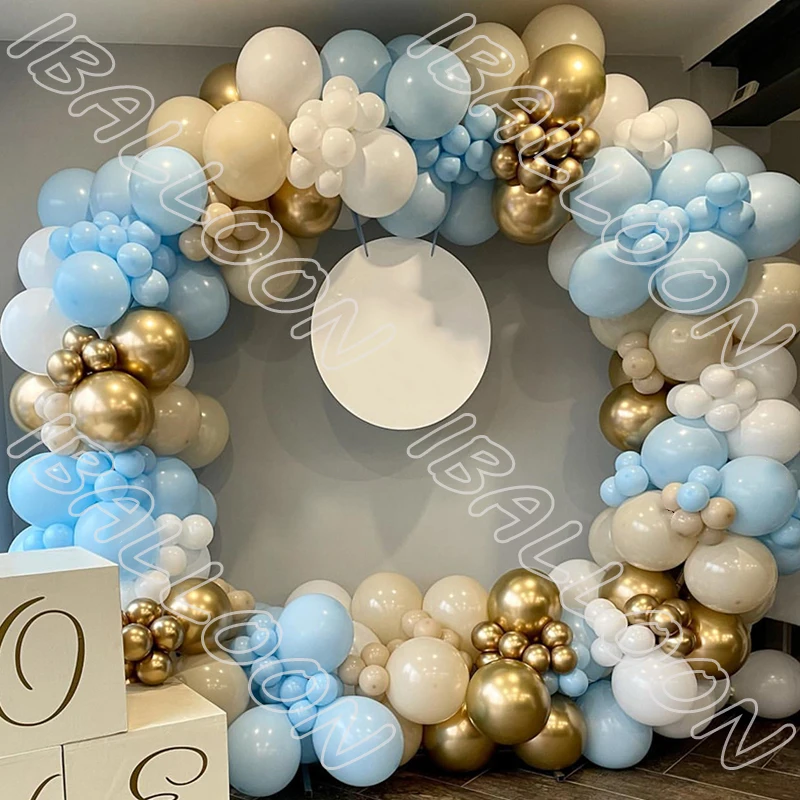 260pcs Macaron Blue Matte Latex Balloon Garland Wedding Anniversary Atmosphere Birthday Decoration Party Event Celebration Kits
260pcs Macaron Blue Matte Latex Balloon Garland Wedding Anniversary Atmosphere Birthday Decoration Party Event Celebration Kits