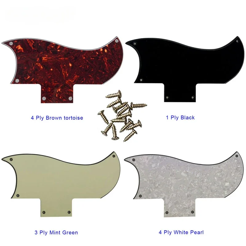 Новая настраиваемая Накладка для гитары Pickgaurd-для гитары 61 SG Накладка для защиты от царапин многоцветные высококачественные аксессуары для гитары
Новая настраиваемая Накладка для гитары Pickgaurd-для гитары 61 SG Накладка для защиты от царапин многоцветные высококачественные аксессуары для гитары