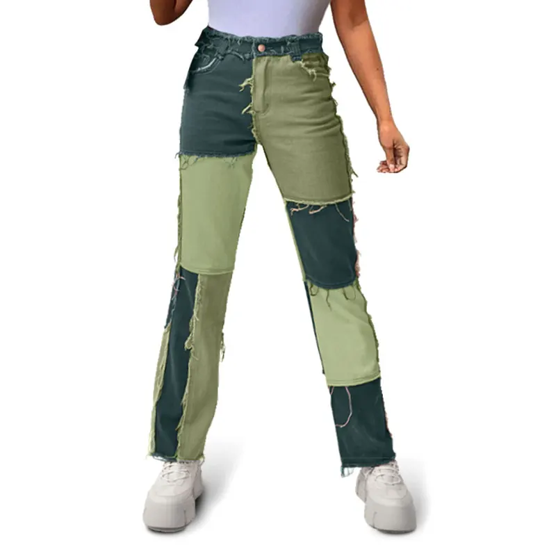 Женские джинсы Jade Green, новинка, джинсы в стиле пэчворк, мешковатые женские брюки, прямые женские пикантные джинсы для мамы, Модные свободные джинсы
Женские джинсы Jade Green, новинка, джинсы в стиле пэчворк, мешковатые женские брюки, прямые женские пикантные джинсы для мамы, Модные свободные джинсы