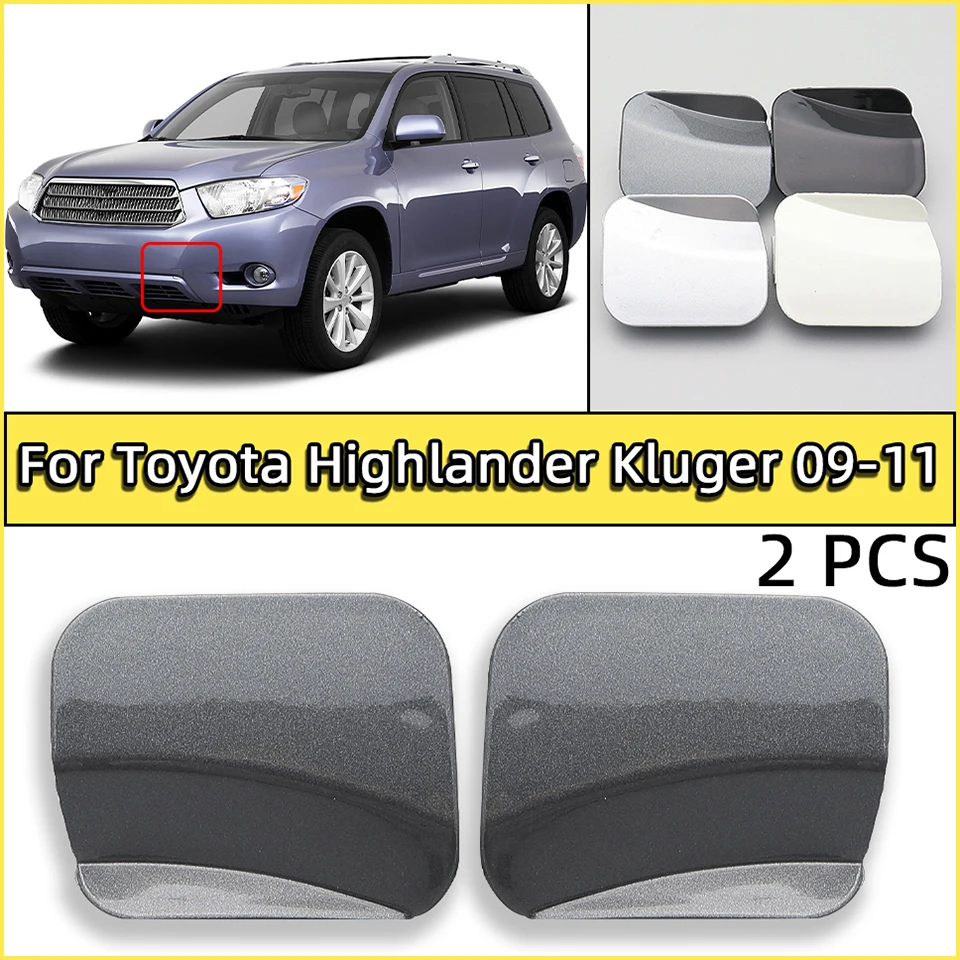 2Pcs Towing Hook Eye Cover Lid For Toyota Highlander Kluger 2009 2010 2011 Auto Front Bumper Tow Hook Hauling Trailer Cap Trim
2Pcs Towing Hook Eye Cover Lid For Toyota Highlander Kluger 2009 2010 2011 Auto Front Bumper Tow Hook Hauling Trailer Cap Trim