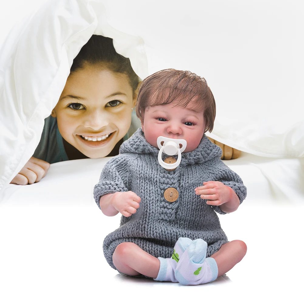 Реалистичные куклы-Новорожденные с соской, 48 см
Реалистичные куклы-Новорожденные с соской, 48 см