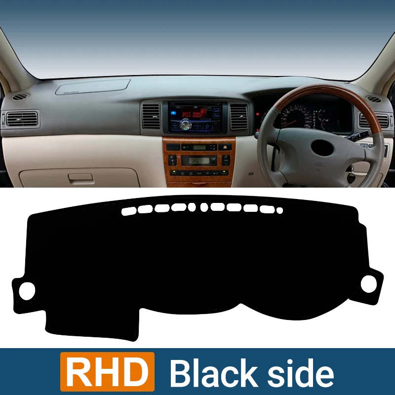 Защитный Коврик На Приборную Панель Из Полиэстера С Защитой От УФ-излучения Для Toyota Corolla E120 E130 2000-2006, Нескользящий
Защитный Коврик На Приборную Панель Из Полиэстера С Защитой От УФ-излучения Для Toyota Corolla E120 E130 2000-2006, Нескользящий