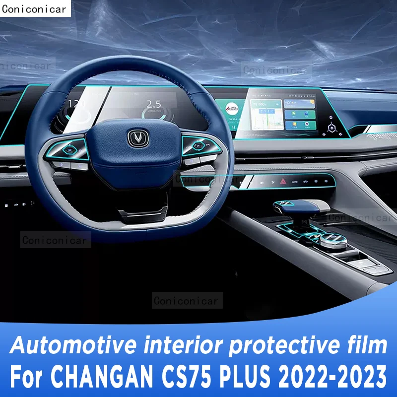 For CHANGAN CS75 PLUS 2023 Gearbox Panel Navigation Screen Automotive Interior TPU Protective Film Cover Anti-Scratch Sticker
For CHANGAN CS75 PLUS 2023 Gearbox Panel Navigation Screen Automotive Interior TPU Protective Film Cover Anti-Scratch Sticker
