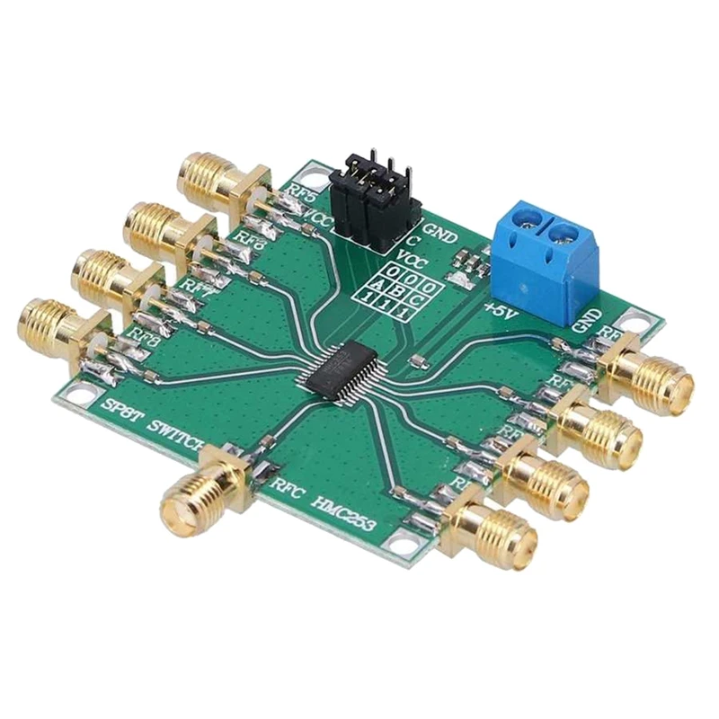 RF Switch Module 1 Open 8 RF Radio Communication Electronic Component HMC253 DC-2.5 Ghz New Used For CATV/DBS
RF Switch Module 1 Open 8 RF Radio Communication Electronic Component HMC253 DC-2.5 Ghz New Used For CATV/DBS