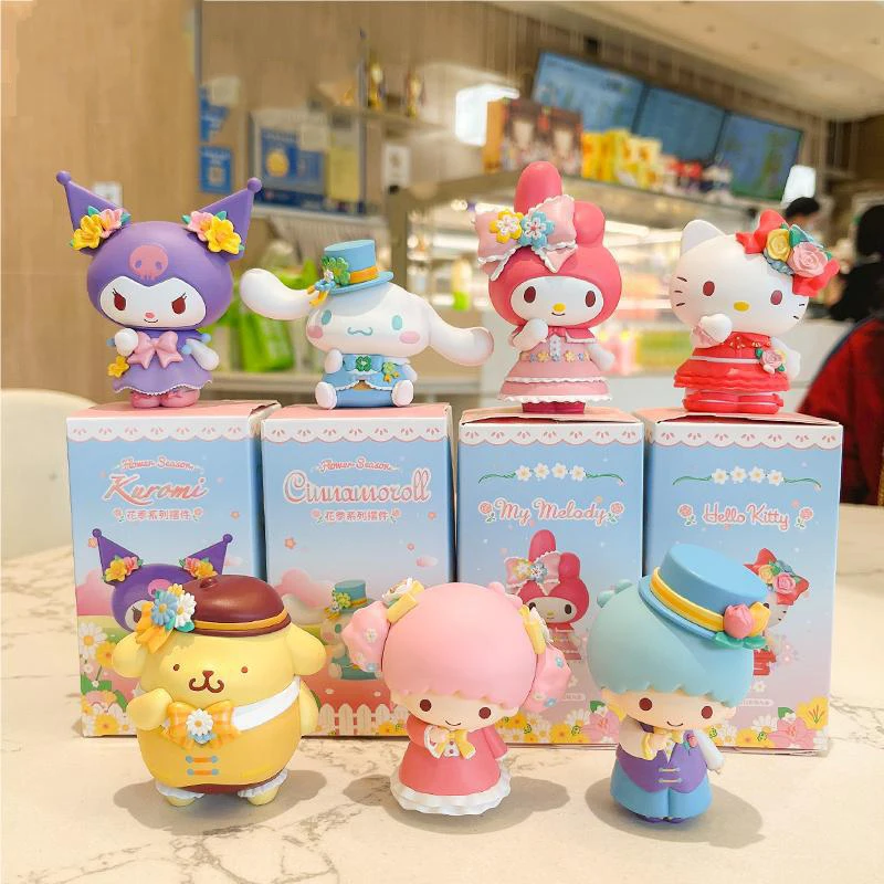 Anime Sanrio Hellokittys Kuromi Cartoon Doll Model Toy Cute Mymelody Blind Box Decoration Dolls Desktop Decoration Surprise Gift
Anime Sanrio Hellokittys Kuromi Cartoon Doll Model Toy Cute Mymelody Blind Box Decoration Dolls Desktop Decoration Surprise Gift