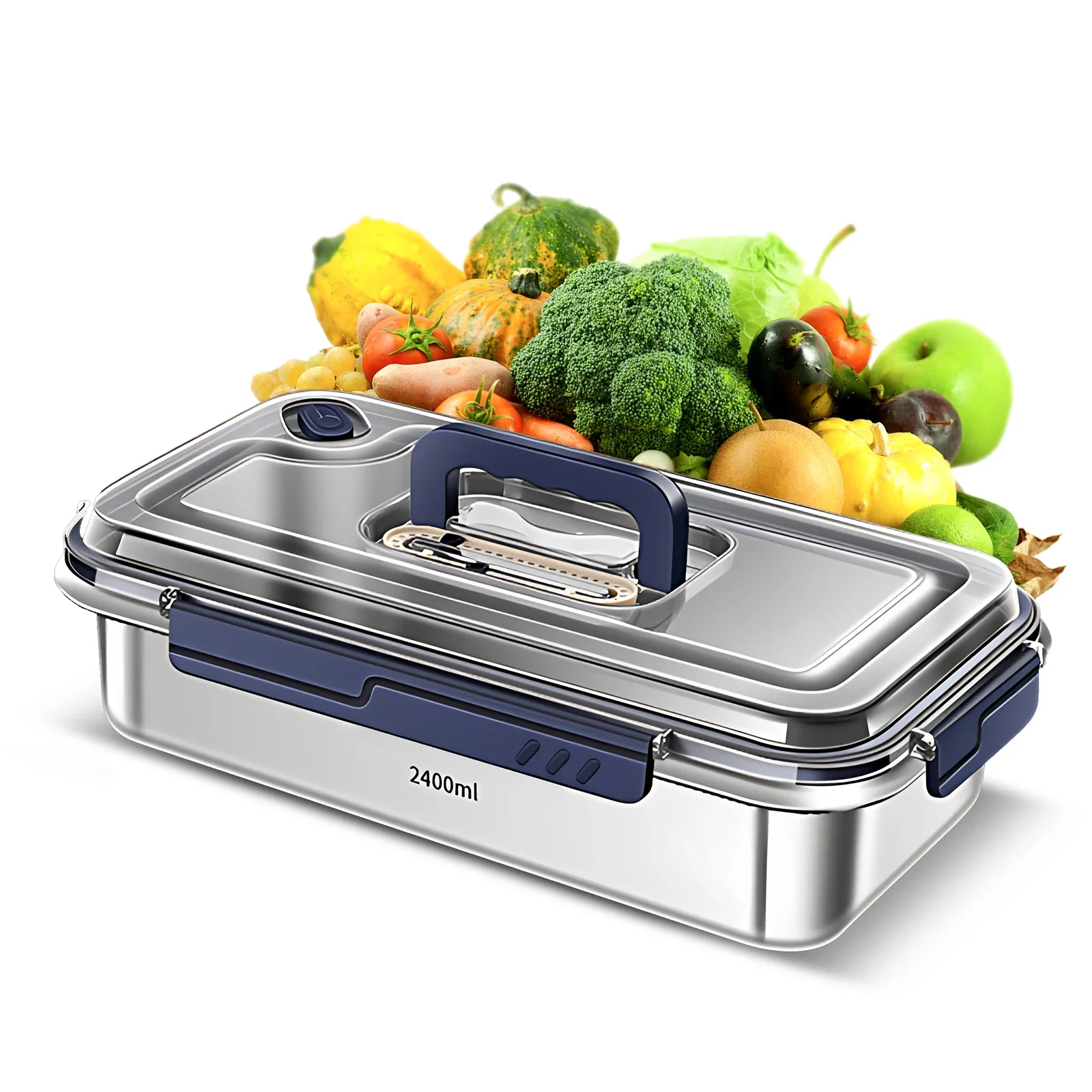 Контейнеры для хранения пищевых продуктов с крышками. Герметичный пищевой контейнер из нержавеющей стали 316, большая емкость. Герметичный кухонный контейнер для хранения.
Контейнеры для хранения пищевых продуктов с крышками. Герметичный пищевой контейнер из нержавеющей стали 316, большая емкость. Герметичный кухонный контейнер для хранения.