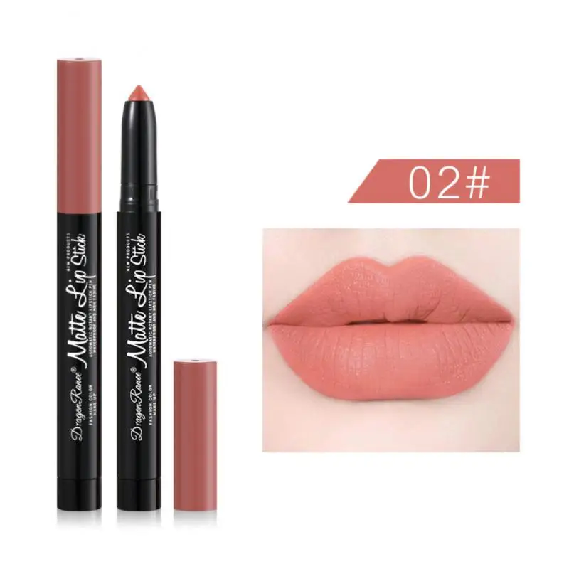 Natural Lipstick Pencil 12 Colors Lipliner Pen Waterproof Long Lasting Non-stick Cup Matte Students Makeup For Women Cosmetics
Natural Lipstick Pencil 12 Colors Lipliner Pen Waterproof Long Lasting Non-stick Cup Matte Students Makeup For Women Cosmetics