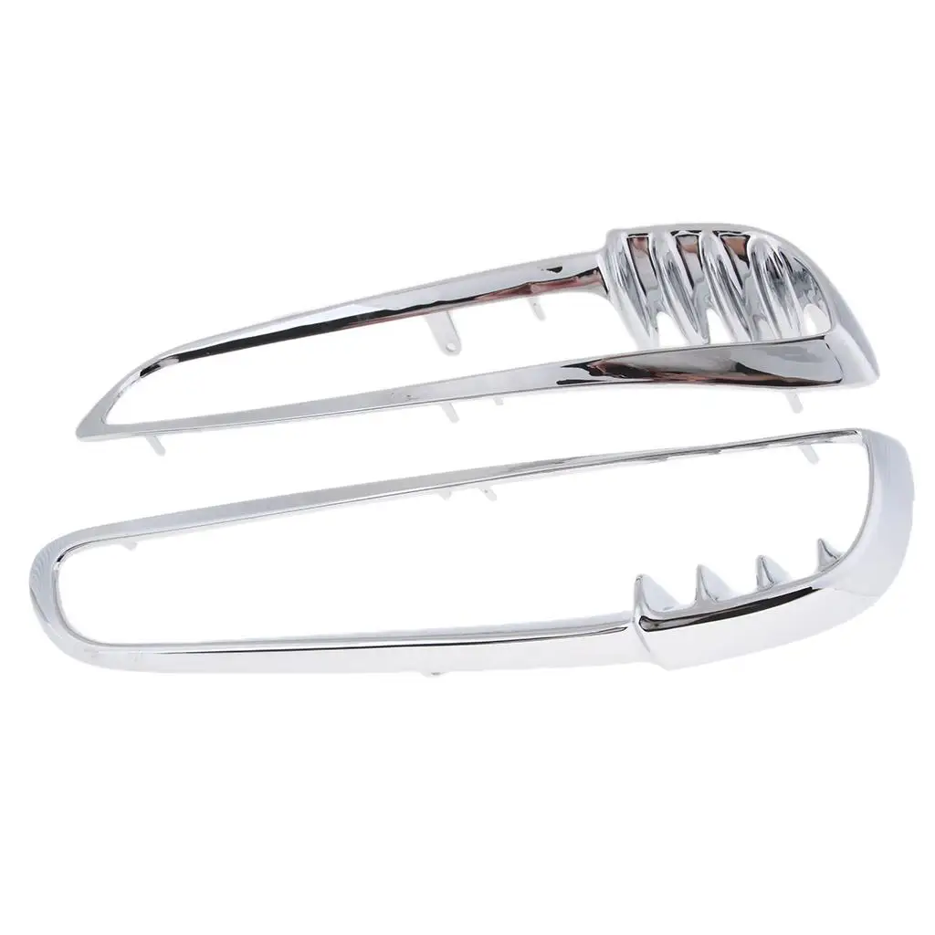 2pcs Motorcycle Chrome Bezels for Radiator Grills Left And Right Made of ABS
2pcs Motorcycle Chrome Bezels for Radiator Grills Left And Right Made of ABS