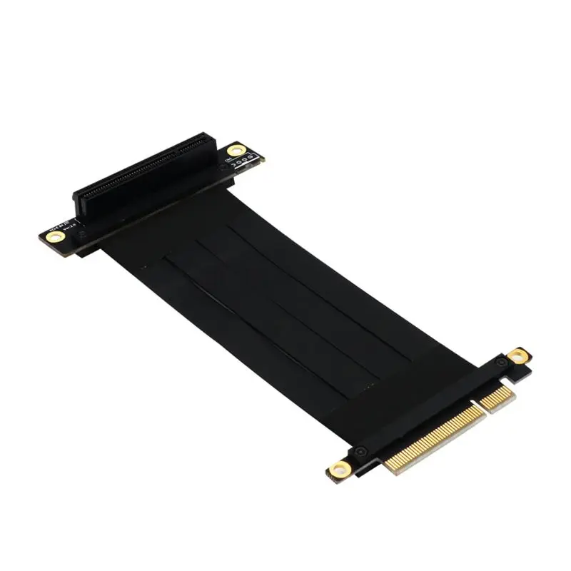 20cm High Speed PC PCI Express 8X Riser Connector Cable Riser Card PCI-E 8X Flexible Cable Extension Port Adapter 90° 
20cm High Speed PC PCI Express 8X Riser Connector Cable Riser Card PCI-E 8X Flexible Cable Extension Port Adapter 90°