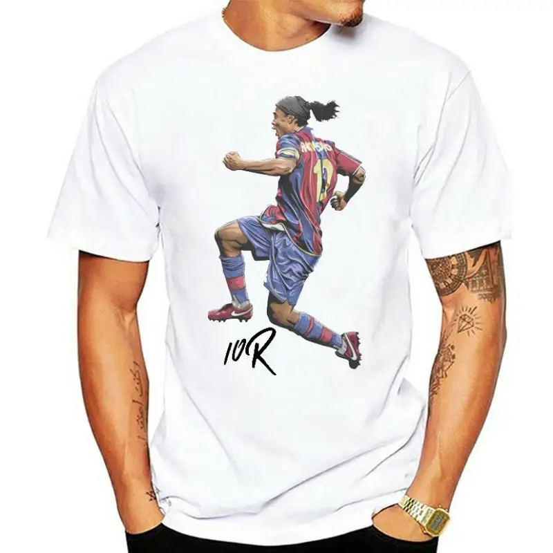 New Ronaldinho Premium Quality Illustrated T-Shirt ''R10"2021 Summer Men'S Men High Quality Tees Nerd Tee Shirts
New Ronaldinho Premium Quality Illustrated T-Shirt ''R10"2021 Summer Men'S Men High Quality Tees Nerd Tee Shirts