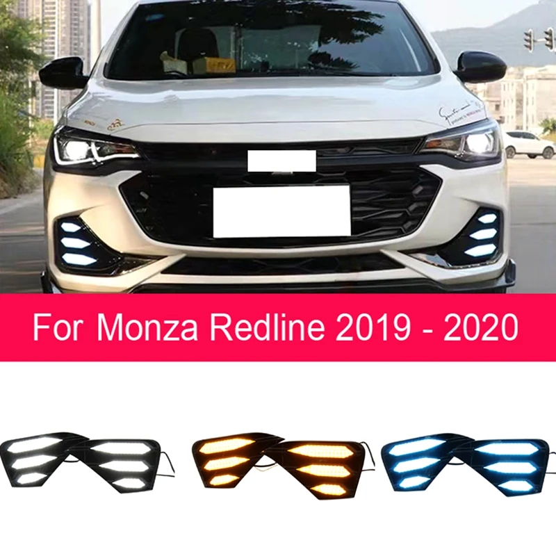 1 Pair DRL LED Daytime Running Driving Light Front Bumper Fog Lamp For Chevrolet Cruze 2019-2020
1 Pair DRL LED Daytime Running Driving Light Front Bumper Fog Lamp For Chevrolet Cruze 2019-2020