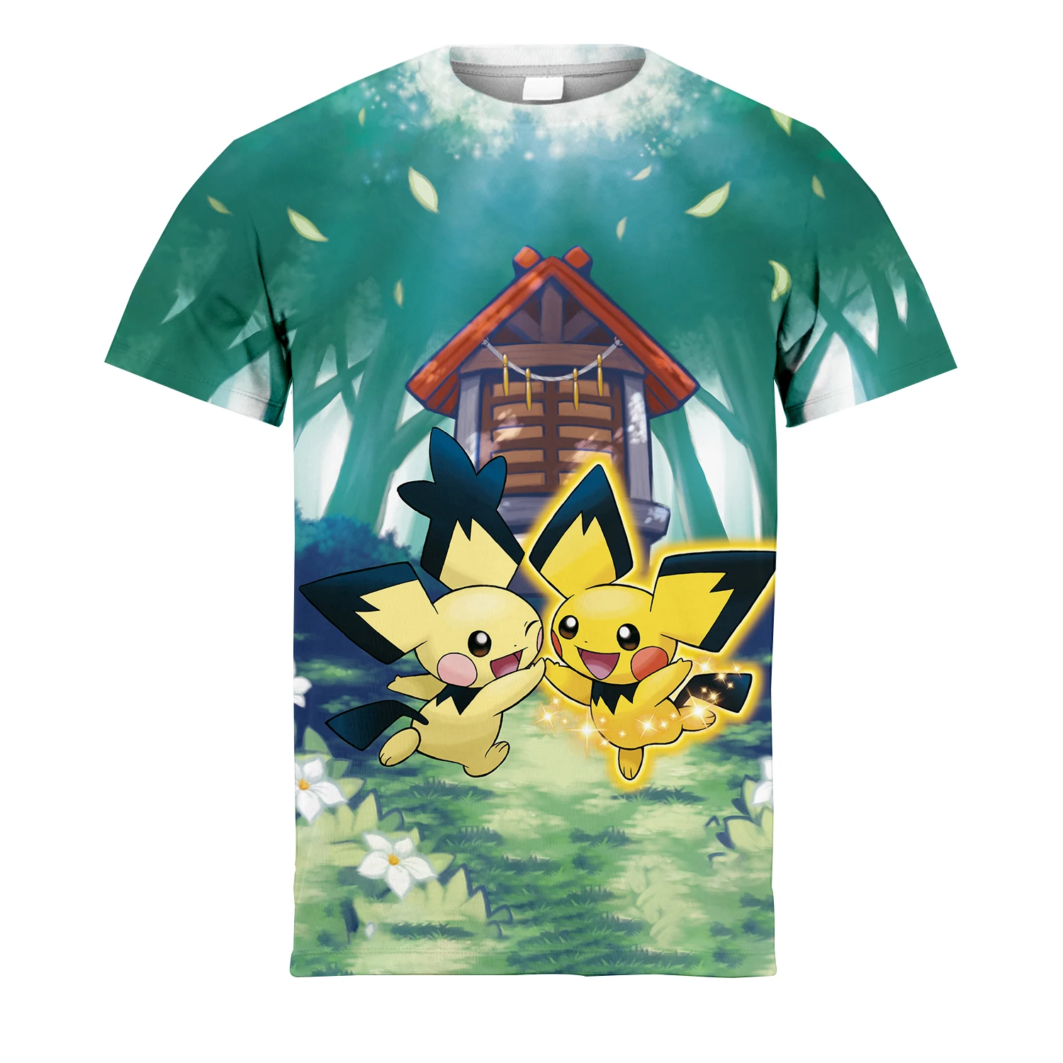 New 2023 Summer New Pikachu Animated Men's T-shirt Women Breathable Cute Fashion Children's Short-sleeved T-shirt
New 2023 Summer New Pikachu Animated Men's T-shirt Women Breathable Cute Fashion Children's Short-sleeved T-shirt