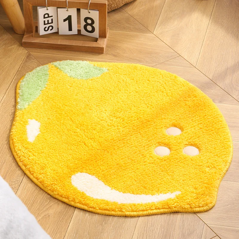 Ins Special-shaped Carpet Bedroom Door Home Door Mat Fruit Floor Mat Bathroom Toilet Absorbent Non-slip Mat Bathroom Rug
Ins Special-shaped Carpet Bedroom Door Home Door Mat Fruit Floor Mat Bathroom Toilet Absorbent Non-slip Mat Bathroom Rug