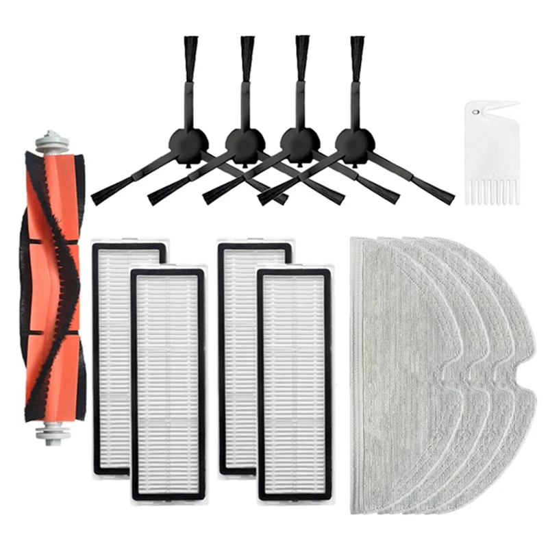Mop Cloth HEPA Filter Side Brush Main Brush Vacuum Cleaner Robot Spare Parts Vacuum Cleaner Parts For Xiaomi Mijia 1T STYTJ02ZHM
Mop Cloth HEPA Filter Side Brush Main Brush Vacuum Cleaner Robot Spare Parts Vacuum Cleaner Parts For Xiaomi Mijia 1T STYTJ02ZHM
