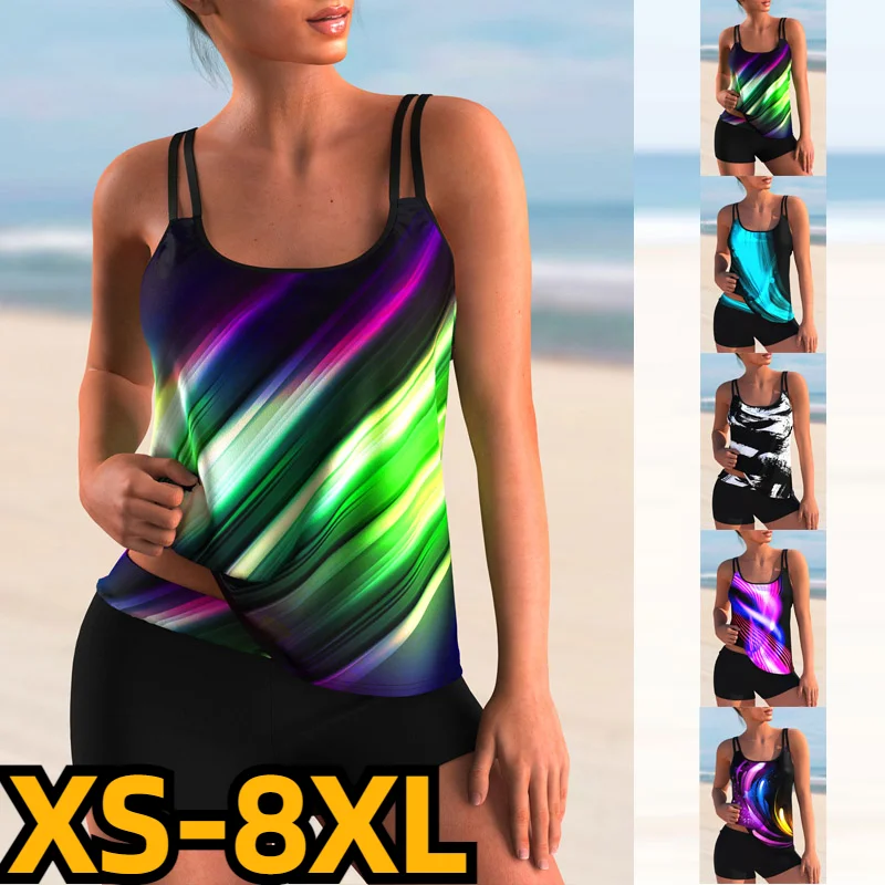 Новинка лета 2023, женские сексуальные танкини из двух частей, модные монокини с высокой талией, новый дизайн, пляжная одежда с принтом, купальник, модное бикини
Новинка лета 2023, женские сексуальные танкини из двух частей, модные монокини с высокой талией, новый дизайн, пляжная одежда с принтом, купальник, модное бикини