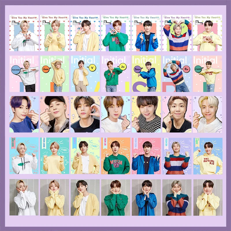 7 шт./компл. Kpop оптовая продажа Bangtan Boys открытка новый альбом Lomo открытка фотопечать открытки корейский постер картина Поклонники Коллекция ...
7 шт./компл. Kpop оптовая продажа Bangtan Boys открытка новый альбом Lomo открытка фотопечать открытки корейский постер картина Поклонники Коллекция ...