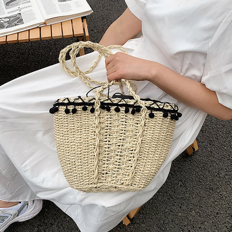 Casual Travel Straw Shoulder Bag For Women Handmade Woven Beach Shopping Handbags 2022 Summer New Bohemia Crossbody Bags Female
Casual Travel Straw Shoulder Bag For Women Handmade Woven Beach Shopping Handbags 2022 Summer New Bohemia Crossbody Bags Female