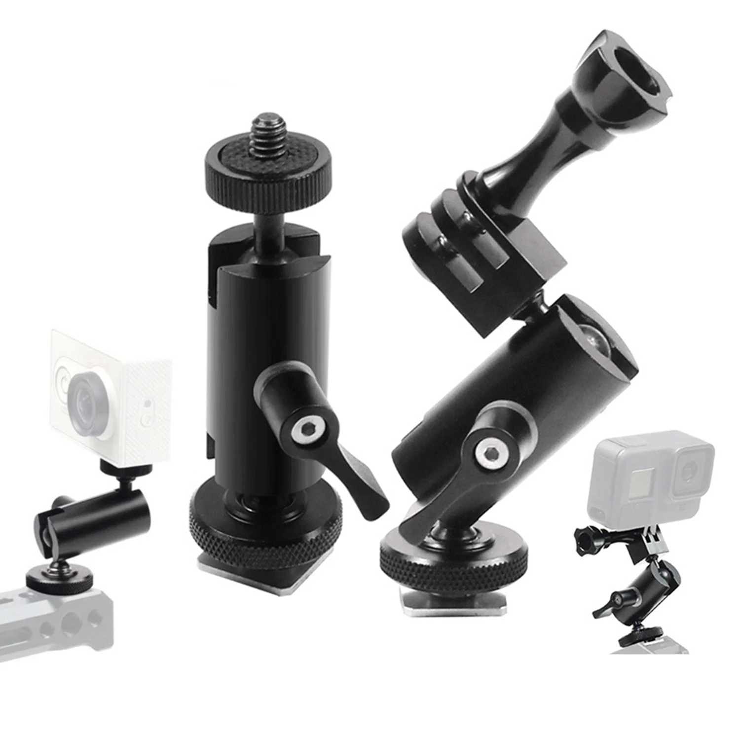Aluminum alloy Cold Shoe Articulated Magic Arm Connecting Arm for Action Camera
Aluminum alloy Cold Shoe Articulated Magic Arm Connecting Arm for Action Camera