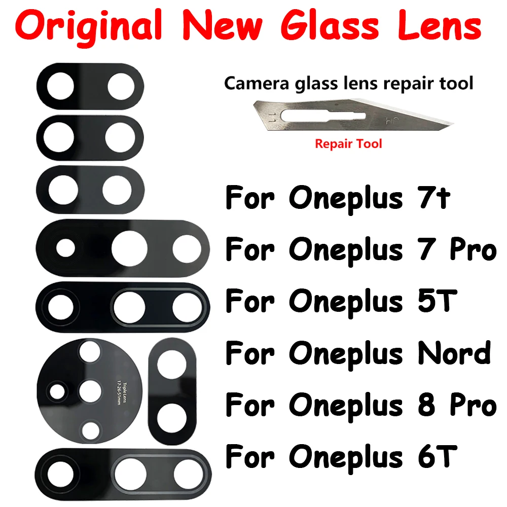 Original New Rear Back Camera Glass Lens With Glue Adhesive For Oneplus 5 5T 6 6T 7 7T 8 Pro Nord 8T 9 Pro Nord 100 Glass Lens
Original New Rear Back Camera Glass Lens With Glue Adhesive For Oneplus 5 5T 6 6T 7 7T 8 Pro Nord 8T 9 Pro Nord 100 Glass Lens