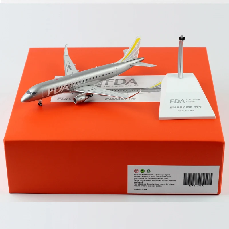 1:200 Scale Model Embraer ERJ-175 JA10FJ Diecast Alloy Aircraft Ornament Airplane Gift Display Collection Decoration For Adult
1:200 Scale Model Embraer ERJ-175 JA10FJ Diecast Alloy Aircraft Ornament Airplane Gift Display Collection Decoration For Adult