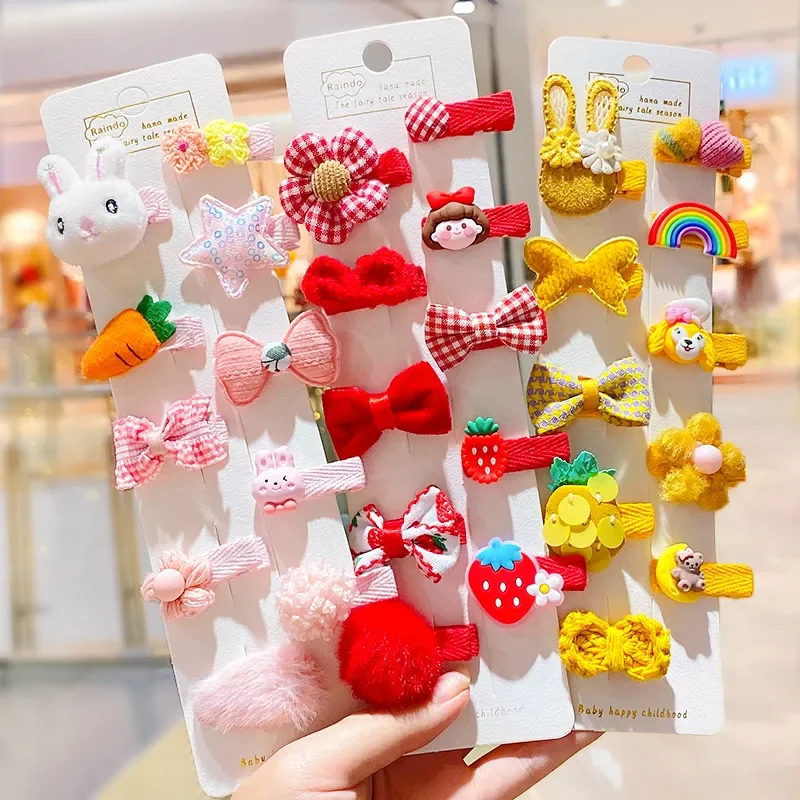 10 Pcs/Set Baby Girl Cute Cartoon Flower Bow Ornament Hair Clips Children Lovely Sweet Barrettes Hairpins Kid Hair Accessories
10 Pcs/Set Baby Girl Cute Cartoon Flower Bow Ornament Hair Clips Children Lovely Sweet Barrettes Hairpins Kid Hair Accessories