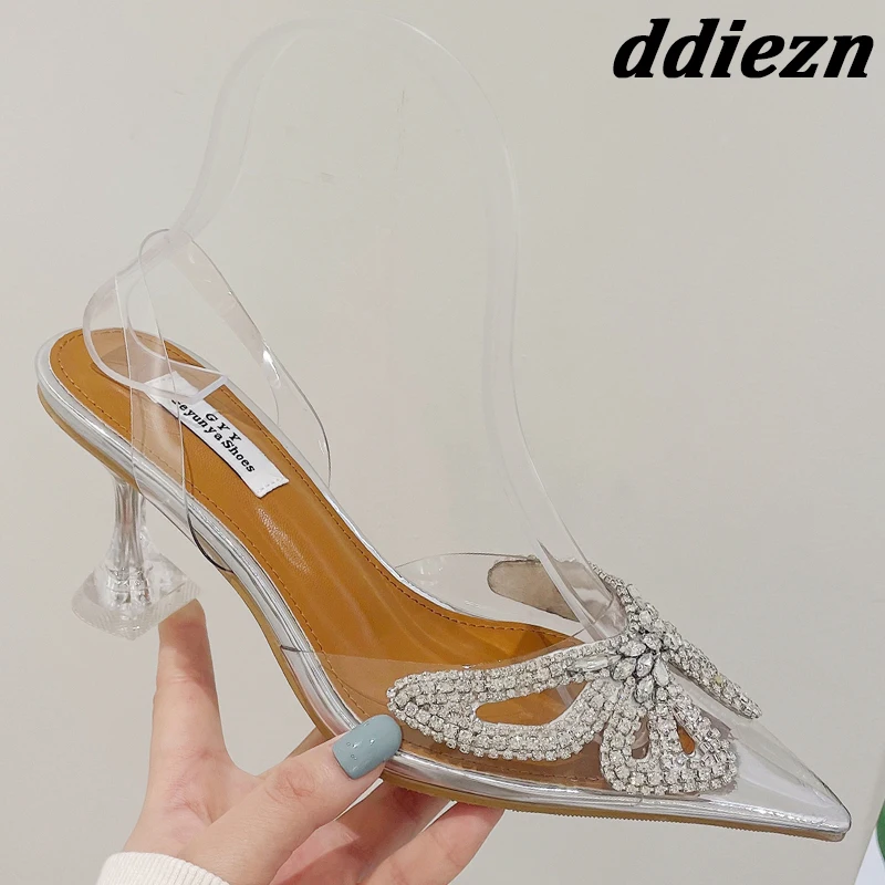 Fashion Slingback Women High Heels Sandals New 2023 Transparent Ladies Pumps Crystal Shoes Mules Rhinestones Female Sandal
Fashion Slingback Women High Heels Sandals New 2023 Transparent Ladies Pumps Crystal Shoes Mules Rhinestones Female Sandal