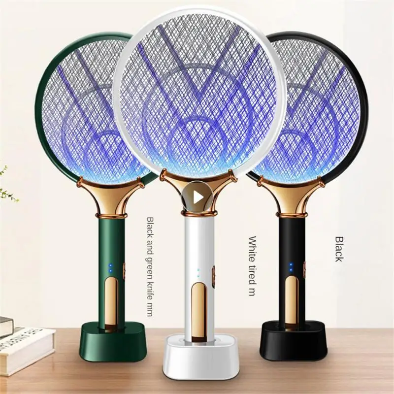 2 in 1 LED Electric 3000V Mosquito Swatter USB Rechargeable Anti Fly Bug Zapper Killer Trap Insect Racket Pest Control Product
2 in 1 LED Electric 3000V Mosquito Swatter USB Rechargeable Anti Fly Bug Zapper Killer Trap Insect Racket Pest Control Product