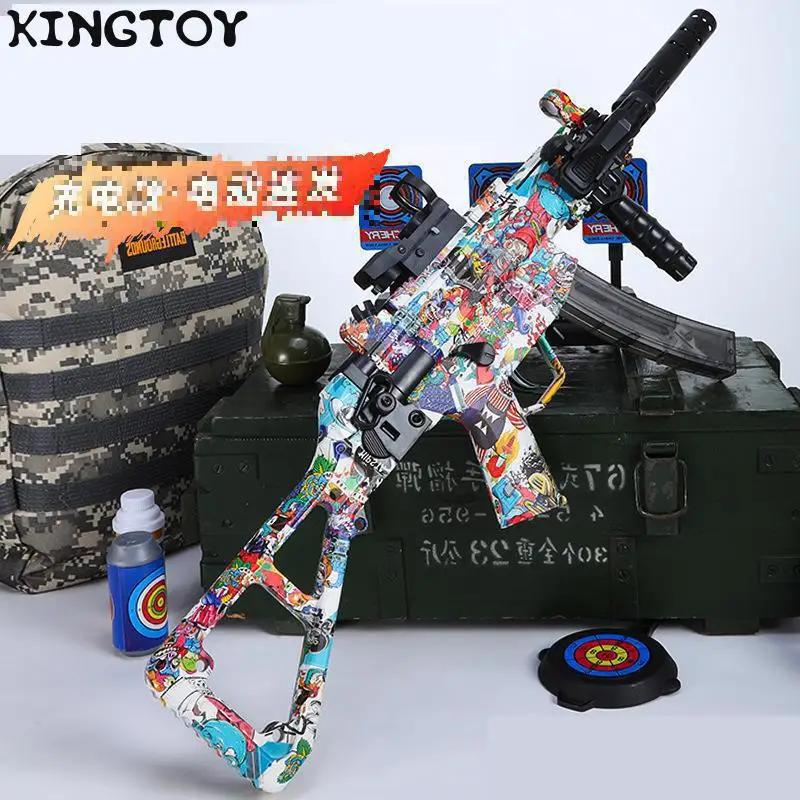 Mp5k Toy Gun Paintball Gun Electric Gel Ball Blaster Gun Rifle Airsoft Shooting Weapon Cs Game For Adults Boys Soft Bullet Gun 2
Mp5k Toy Gun Paintball Gun Electric Gel Ball Blaster Gun Rifle Airsoft Shooting Weapon Cs Game For Adults Boys Soft Bullet Gun 2
