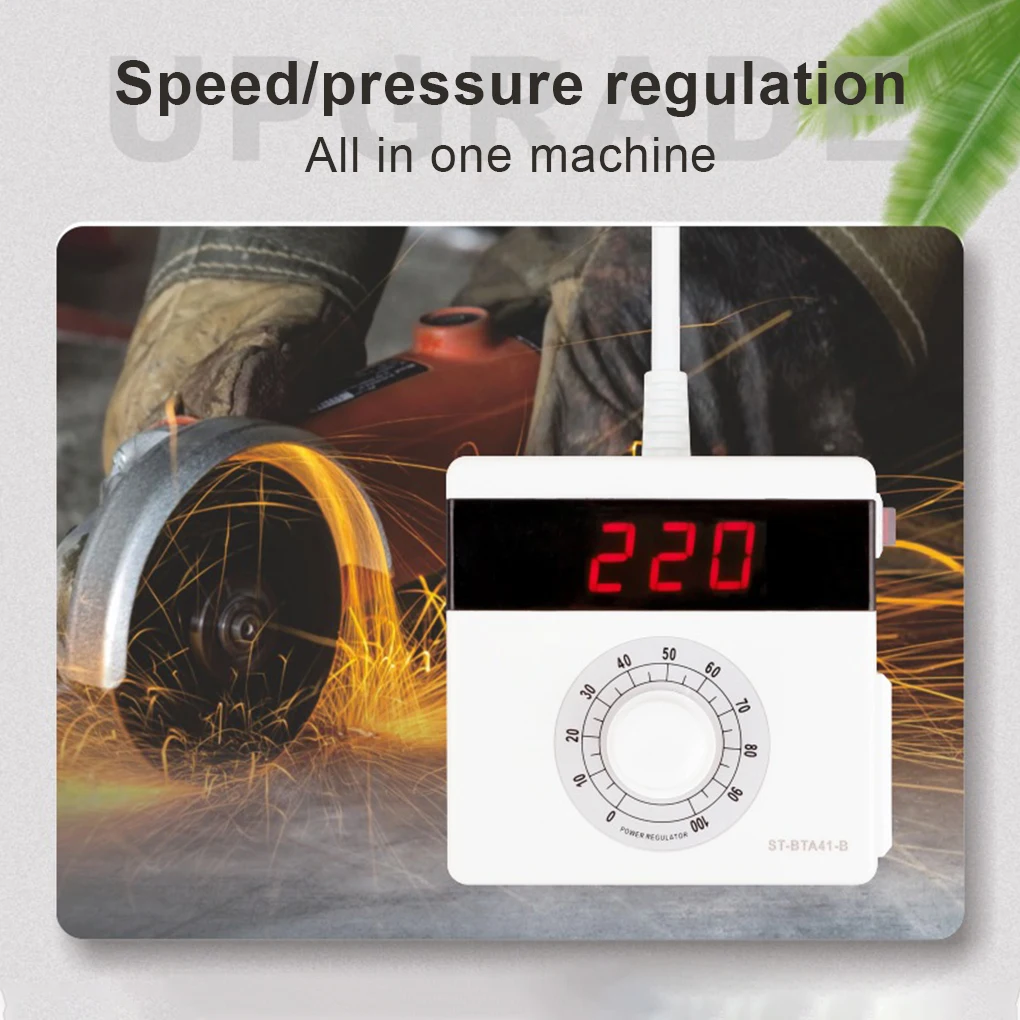EU Plug 220V Electronic Motor Fan Regulation Switch Module High Power Regulator Heating Speeds Controller Accessory
EU Plug 220V Electronic Motor Fan Regulation Switch Module High Power Regulator Heating Speeds Controller Accessory