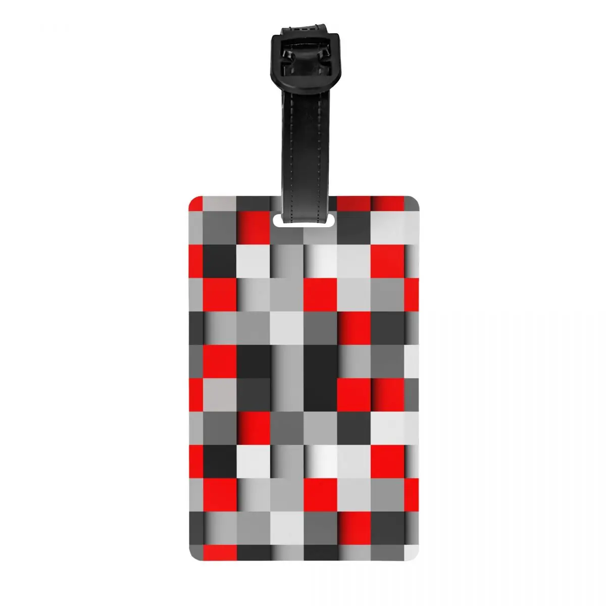Black Red White Grey Abstract Art Luggage Tag Suitcase Silica Gel Travel Accessories Cubes Geometric Label Holder Baggage Tag ID
Black Red White Grey Abstract Art Luggage Tag Suitcase Silica Gel Travel Accessories Cubes Geometric Label Holder Baggage Tag ID