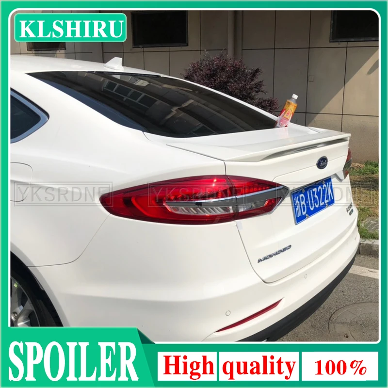 

KLSHIRU Painted Spoiler/Wing For Ford Mondeo Fusion 2013-2018 HIgh Quality Car Protoctor 7 Colors
