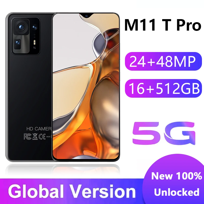 Смартфон глобальная версия M11T Pro, 6,7 дюйма, 6000 мАч, Android, две Sim-карты, камера 48 МП, разблокированный смартфон, мобильные телефоны
Смартфон глобальная версия M11T Pro, 6,7 дюйма, 6000 мАч, Android, две Sim-карты, камера 48 МП, разблокированный смартфон, мобильные телефоны