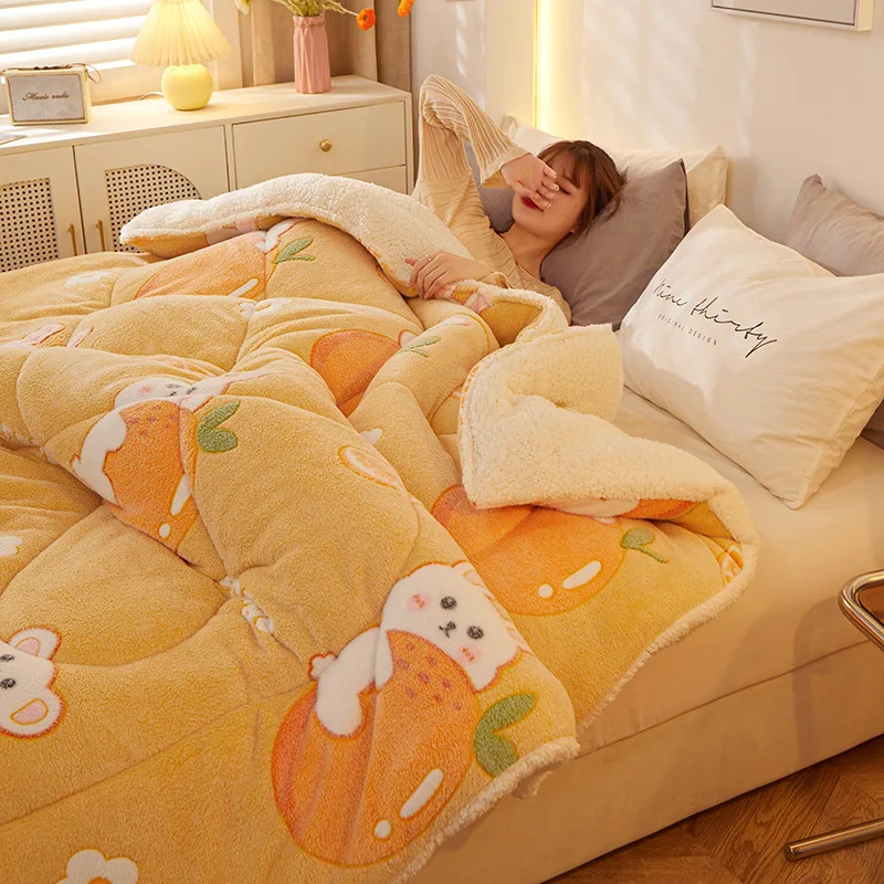 Утолщенное теплое одеяло в стиле пэчворк Twin Queen King Size, пододеяльник для дома, отеля, роскошное зимнее одеяло из овечьей шерсти с принтом, постельное белье, одеяло 
Утолщенное теплое одеяло в стиле пэчворк Twin Queen King Size, пододеяльник для дома, отеля, роскошное зимнее одеяло из овечьей шерсти с принтом, постельное белье, одеяло