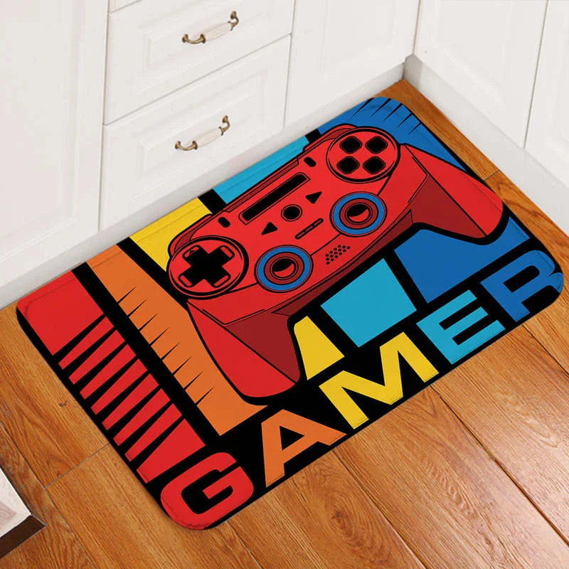 Gamer Red Console Door Mat Polyester Doormat Rug Non-slip Durable Carpet Mat Footpad
Gamer Red Console Door Mat Polyester Doormat Rug Non-slip Durable Carpet Mat Footpad