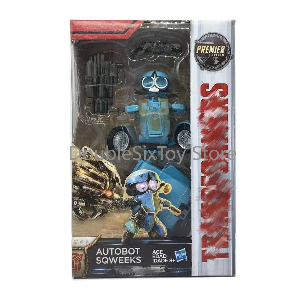 

Hasbro Original Transformation toys Autobot Sqweeks 6cm Movie The Last Knight Premier Edition Deluxe PVC Action Figure boy gifts