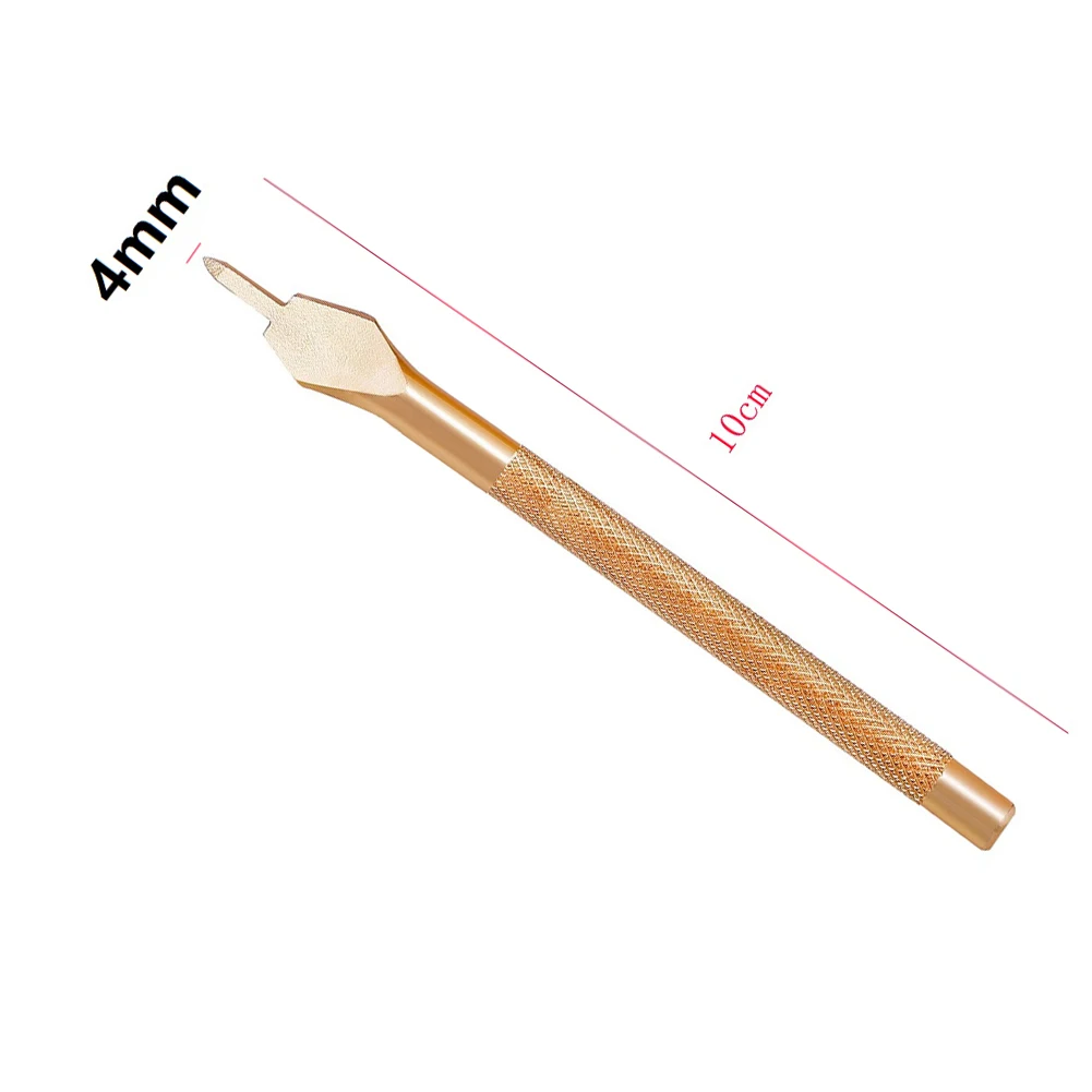 Hole Puncher Stitch Chisel Hole Craft Drilling Tool Leather Lacing Pricking Punch Steel High Quality Practical
Hole Puncher Stitch Chisel Hole Craft Drilling Tool Leather Lacing Pricking Punch Steel High Quality Practical