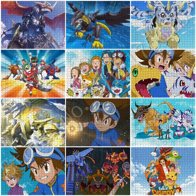 Anime Digimon Puzzles for Adults 500 Pieces Paper Jigsaw Puzzle Educational Intellectual Decompressing Digital Monster Game Gift
Anime Digimon Puzzles for Adults 500 Pieces Paper Jigsaw Puzzle Educational Intellectual Decompressing Digital Monster Game Gift