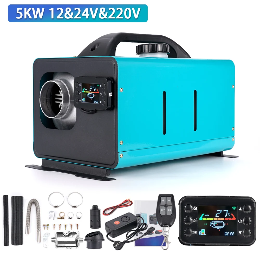 Универсальные парковочные обогреватели, 5 кВт, 12 В, 24 В, 220 В
Универсальные парковочные обогреватели, 5 кВт, 12 В, 24 В, 220 В