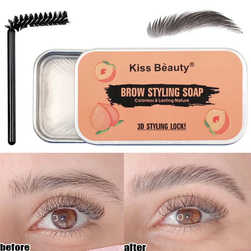 1PC Transparent Eyebrow Styling Gel Brows Wax Sculpt Soap Waterproof 3D Feathery Wild Brow Styling Easy To Wear Makeup Eyebrow
1PC Transparent Eyebrow Styling Gel Brows Wax Sculpt Soap Waterproof 3D Feathery Wild Brow Styling Easy To Wear Makeup Eyebrow